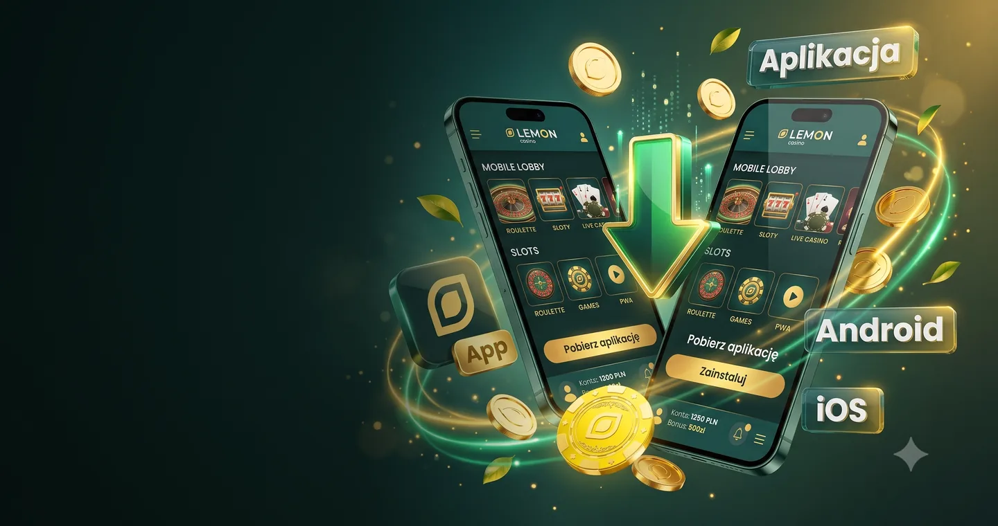Aplikacja Lemon Casino – Android, iOS i wersja mobilna