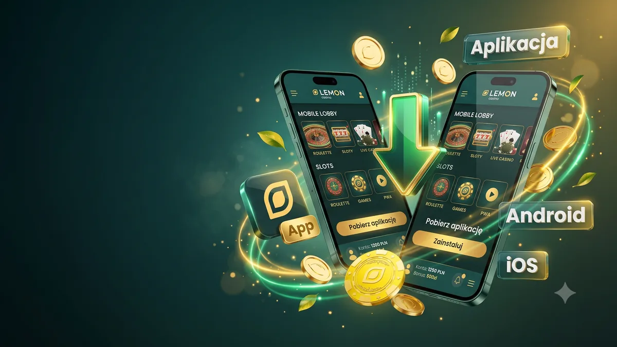 Lemon Casino na telefonie – wersja mobilna PWA