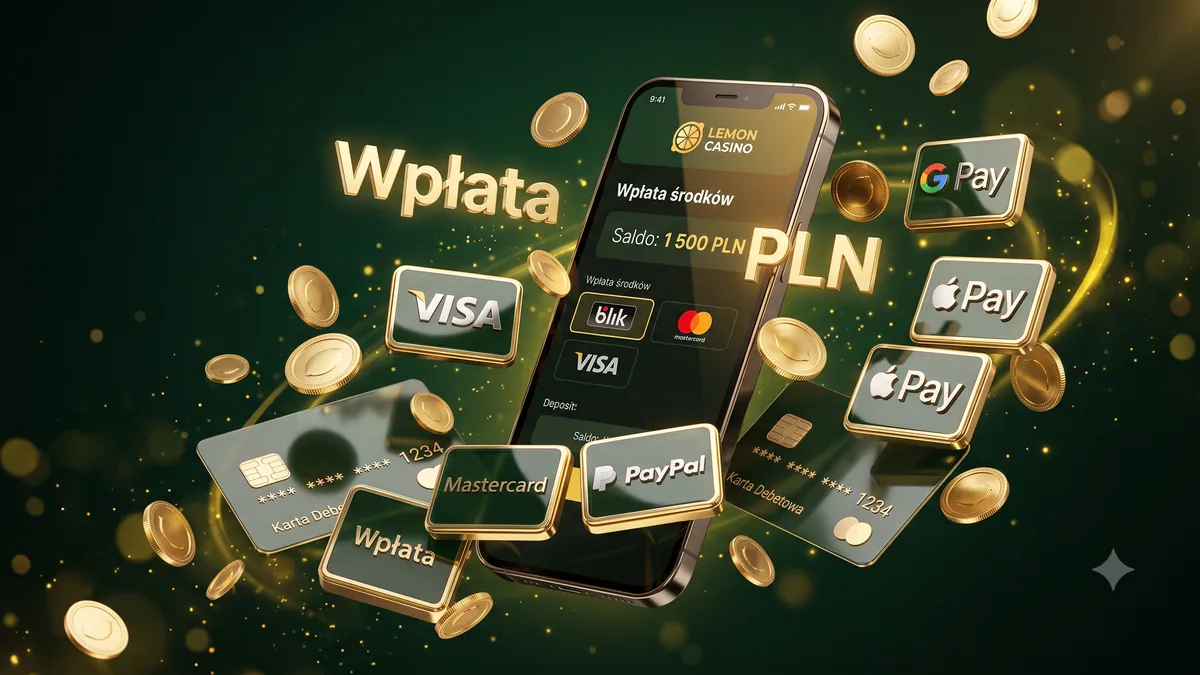 Płatności Lemon Casino – BLIK, PLN i wpłaty